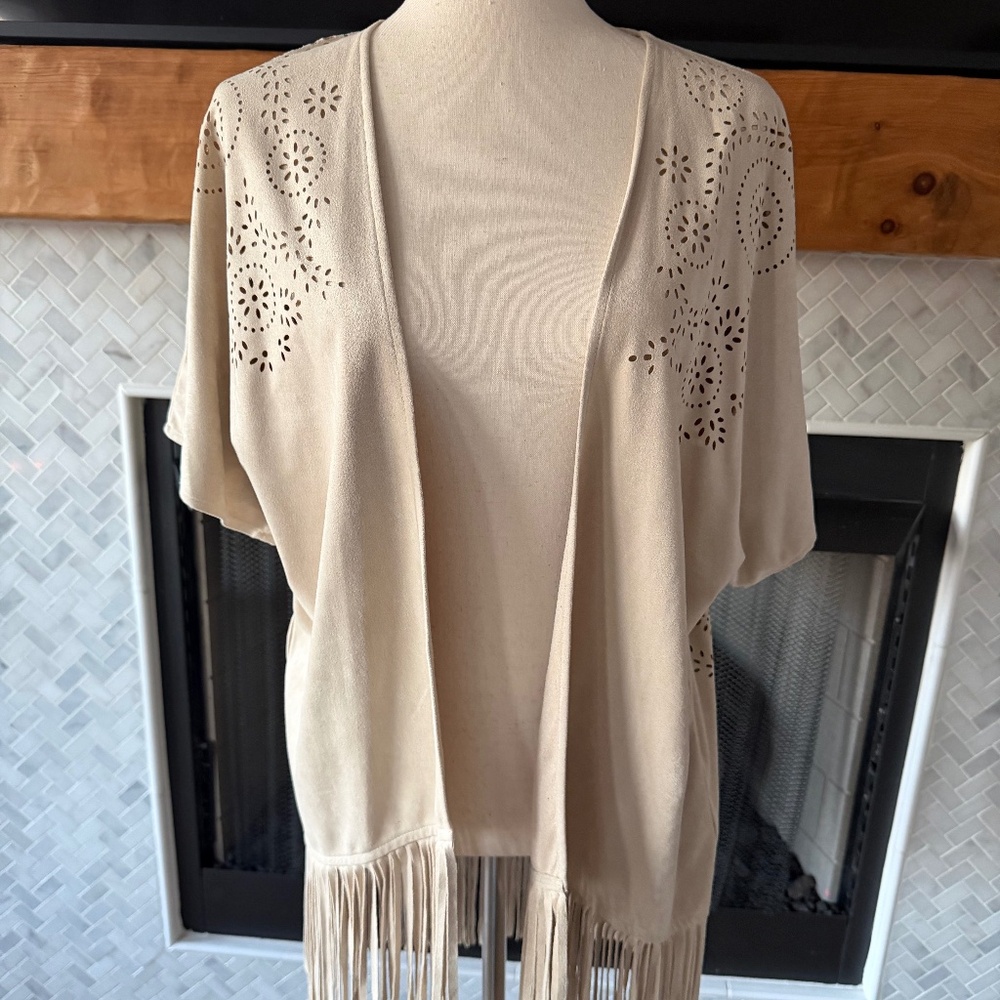 Alya Boho Fringe Cardi